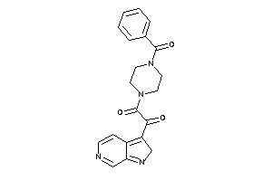 1-(4-benzoylpiperazino)-2-(2H-pyrrolo[2,3-c]pyridin-3-yl)ethane-1,2-dione