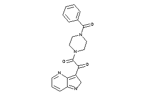 1-(4-benzoylpiperazino)-2-(2H-pyrrolo[3,2-b]pyridin-3-yl)ethane-1,2-dione