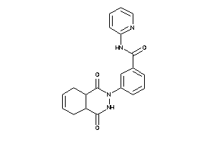 Image of 3-(1,4-diketo-4a,5,8,8a-tetrahydro-3H-phthalazin-2-yl)-N-(2-pyridyl)benzamide