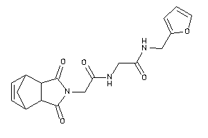 2-[[2-(diketoBLAHyl)acetyl]amino]-N-(2-furfuryl)acetamide