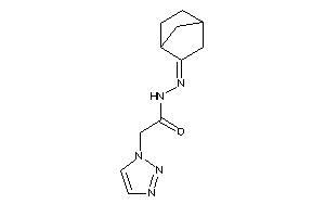 N-(norbornan-2-ylideneamino)-2-(triazol-1-yl)acetamide