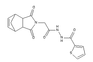 N'-[2-(diketoBLAHyl)acetyl]thiophene-2-carbohydrazide