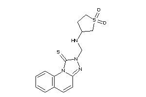 2-[[(1,1-diketothiolan-3-yl)amino]methyl]-[1,2,4]triazolo[4,3-a]quinoline-1-thione