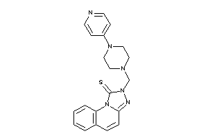 2-[[4-(4-pyridyl)piperazino]methyl]-[1,2,4]triazolo[4,3-a]quinoline-1-thione