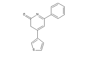 6-phenyl-4-(3-thienyl)-3H-pyridin-2-one