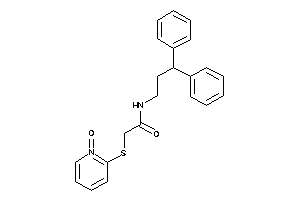 Image of N-(3,3-diphenylpropyl)-2-[(1-keto-2-pyridyl)thio]acetamide