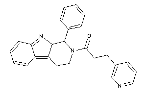 Image of 1-(1-phenyl-1,3,4,9a-tetrahydro-$b-carbolin-2-yl)-3-(3-pyridyl)propan-1-one