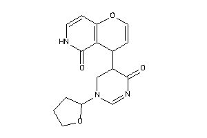 Image of 4-[6-keto-3-(tetrahydrofuryl)-4,5-dihydropyrimidin-5-yl]-4,6-dihydropyrano[3,2-c]pyridin-5-one