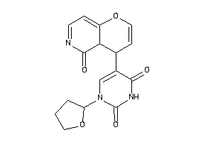 5-(5-keto-4,4a-dihydropyrano[3,2-c]pyridin-4-yl)-1-(tetrahydrofuryl)pyrimidine-2,4-quinone