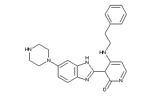 4-(phenethylamino)-3-(6-piperazino-1H-benzimidazol-2-yl)-3H-pyridin-2-one