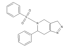 5-besyl-6-phenyl-3,4,6,7-tetrahydropyrazolo[4,3-c]pyridine