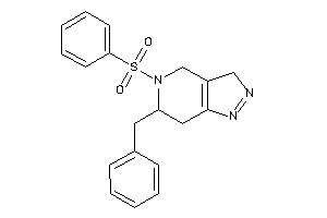 6-benzyl-5-besyl-3,4,6,7-tetrahydropyrazolo[4,3-c]pyridine