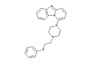 1-[4-(2-phenoxyethyl)piperazino]pyrido[1,2-a]benzimidazole