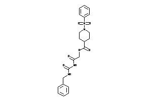 1-besylisonipecot [2-(benzylcarbamoylamino)-2-keto-ethyl] Ester