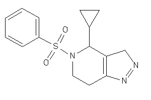 5-besyl-4-cyclopropyl-3,4,6,7-tetrahydropyrazolo[4,3-c]pyridine