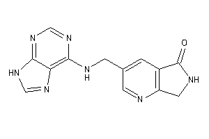3-[(9H-purin-6-ylamino)methyl]-6,7-dihydropyrrolo[3,4-b]pyridin-5-one