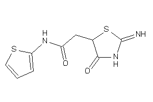 2-(2-imino-4-keto-thiazolidin-5-yl)-N-(2-thienyl)acetamide