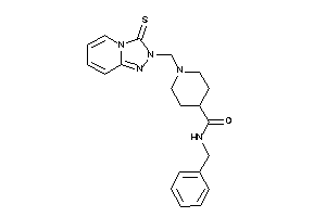 N-benzyl-1-[(3-thioxo-[1,2,4]triazolo[4,3-a]pyridin-2-yl)methyl]isonipecotamide