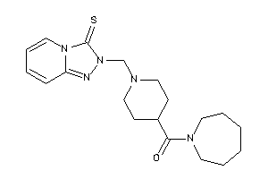 Azepan-1-yl-[1-[(3-thioxo-[1,2,4]triazolo[4,3-a]pyridin-2-yl)methyl]-4-piperidyl]methanone