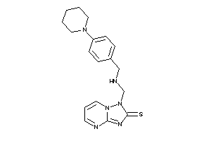 1-[[(4-piperidinobenzyl)amino]methyl]-[1,2,4]triazolo[1,5-a]pyrimidine-2-thione