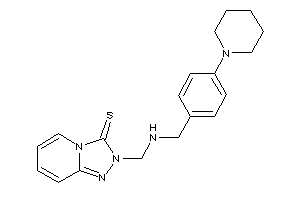 2-[[(4-piperidinobenzyl)amino]methyl]-[1,2,4]triazolo[4,3-a]pyridine-3-thione