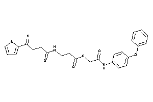 Image of 3-[[4-keto-4-(2-thienyl)butanoyl]amino]propionic Acid [2-keto-2-(4-phenoxyanilino)ethyl] Ester
