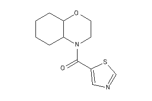 2,3,4a,5,6,7,8,8a-octahydrobenzo[b][1,4]oxazin-4-yl(thiazol-5-yl)methanone