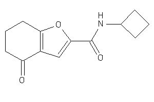 N-cyclobutyl-4-keto-6,7-dihydro-5H-benzofuran-2-carboxamide
