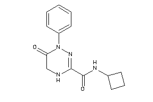 Image of N-cyclobutyl-6-keto-1-phenyl-4,5-dihydro-1,2,4-triazine-3-carboxamide
