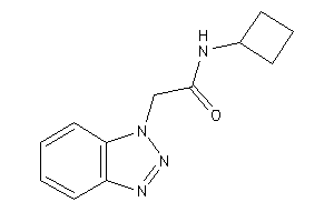 2-(benzotriazol-1-yl)-N-cyclobutyl-acetamide