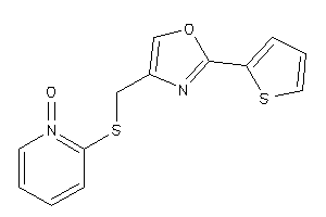 2-[[2-(2-thienyl)oxazol-4-yl]methylthio]pyridine 1-oxide