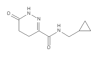 Image of N-(cyclopropylmethyl)-6-keto-4,5-dihydro-1H-pyridazine-3-carboxamide