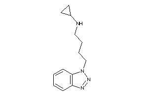 4-(benzotriazol-1-yl)butyl-cyclopropyl-amine