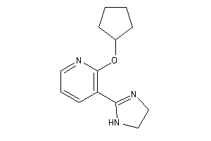 2-(cyclopentoxy)-3-(2-imidazolin-2-yl)pyridine