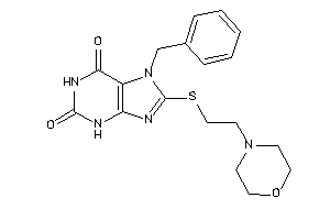 7-benzyl-8-(2-morpholinoethylthio)xanthine