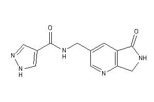 Image of N-[(5-keto-6,7-dihydropyrrolo[3,4-b]pyridin-3-yl)methyl]-1H-pyrazole-4-carboxamide