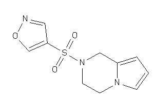 4-(3,4-dihydro-1H-pyrrolo[1,2-a]pyrazin-2-ylsulfonyl)isoxazole