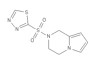 2-(3,4-dihydro-1H-pyrrolo[1,2-a]pyrazin-2-ylsulfonyl)-1,3,4-thiadiazole