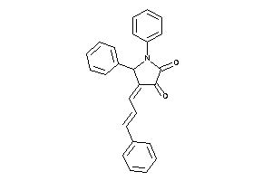 Image of 4-cinnamylidene-1,5-diphenyl-pyrrolidine-2,3-quinone