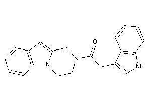 1-(3,4-dihydro-1H-pyrazino[1,2-a]indol-2-yl)-2-(1H-indol-3-yl)ethanone