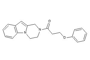 1-(3,4-dihydro-1H-pyrazino[1,2-a]indol-2-yl)-3-phenoxy-propan-1-one
