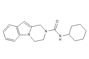N-cyclohexyl-3,4-dihydro-1H-pyrazino[1,2-a]indole-2-carboxamide