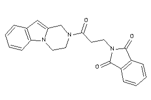 2-[3-(3,4-dihydro-1H-pyrazino[1,2-a]indol-2-yl)-3-keto-propyl]isoindoline-1,3-quinone