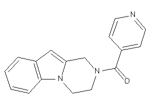 3,4-dihydro-1H-pyrazino[1,2-a]indol-2-yl(4-pyridyl)methanone