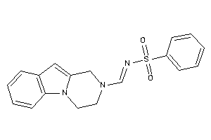 N-(3,4-dihydro-1H-pyrazino[1,2-a]indol-2-ylmethylene)benzenesulfonamide