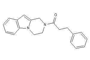 1-(3,4-dihydro-1H-pyrazino[1,2-a]indol-2-yl)-3-phenyl-propan-1-one