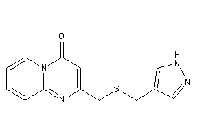 2-[(1H-pyrazol-4-ylmethylthio)methyl]pyrido[1,2-a]pyrimidin-4-one