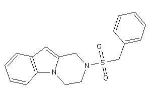 2-benzylsulfonyl-3,4-dihydro-1H-pyrazino[1,2-a]indole