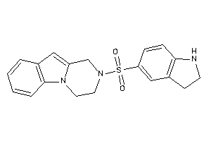Image of 2-indolin-5-ylsulfonyl-3,4-dihydro-1H-pyrazino[1,2-a]indole