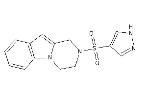 2-(1H-pyrazol-4-ylsulfonyl)-3,4-dihydro-1H-pyrazino[1,2-a]indole